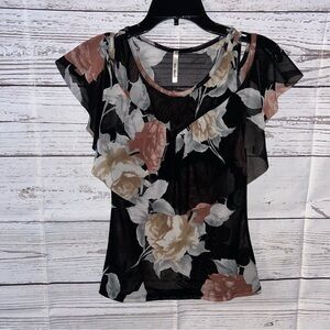 💙New Mode Floral Top